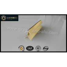 Aluminium Gold Bright Corner Edge Trim Profile